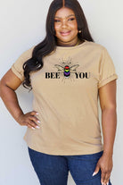 Simply Love Full Size BEE YOU Graphic T-Shirt Trendsi