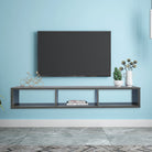 60" Floating TV Console And Stand The Groovalution