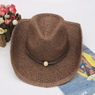 Tied Adjustable Lala Grass Woven Hat Trendsi