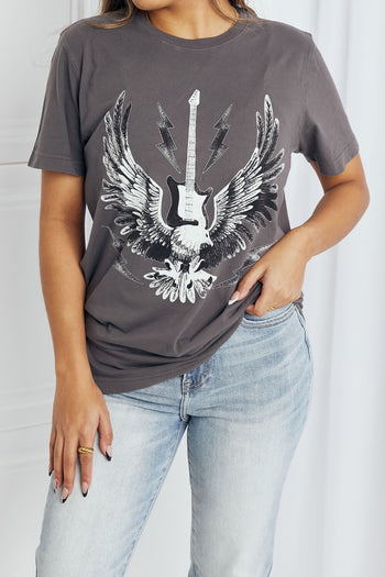 mineB Eagle Graphic Tee Shirt mineB