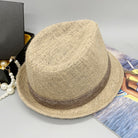 Short Brim Jute Cloth Hat Trendsi