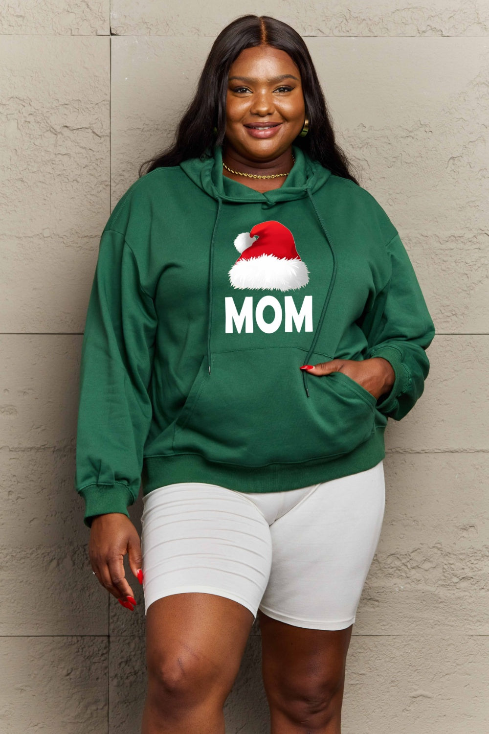 Simply Love Full Size MOM Graphic Hoodie Trendsi