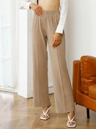 High Waist Straight Pants Trendsi