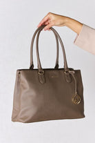 David Jones Structured Leather Handbag Trendsi