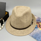 Short Brim Jute Cloth Hat Trendsi