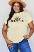 Simply Love Full Size BEE YOU Graphic T-Shirt Trendsi