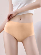 Seamless Mid-Rise Waist Panty Trendsi