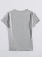 MAMA Round Neck Short Sleeve T-Shirt Trendsi