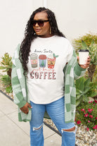 Simply Love Full Size COFFEE Graphic Short Sleeve T-Shirt Trendsi