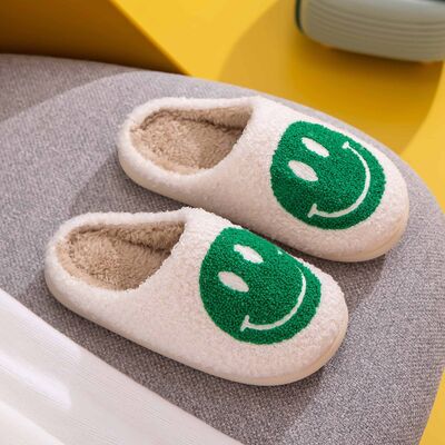 Melody Smiley Face Slippers Trendsi