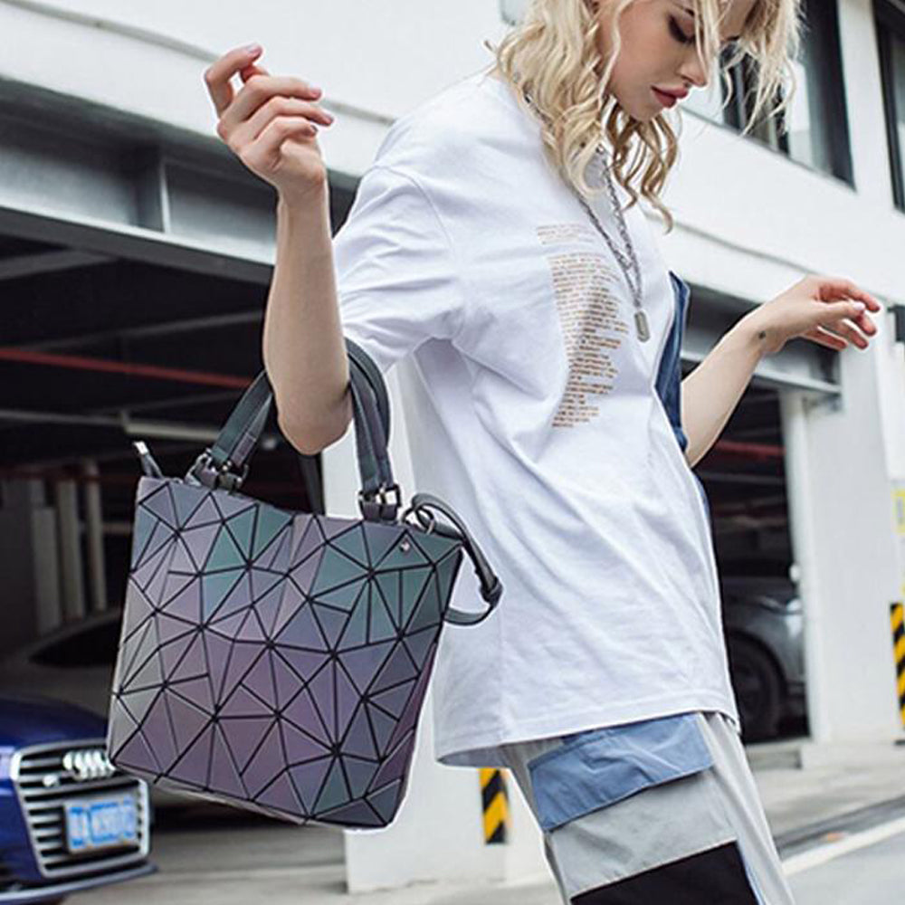 The Lumination Holographic Handbag The Groovalution