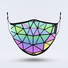 The Lumination Holographic Face Mask The Groovalution