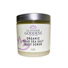 Organic Body Scrub with Dead Sea Salt & Shea Butter Glimmer Goddess® Organic Skin Care