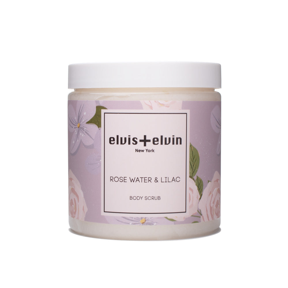 Body Scrub - Rose Water & Lilac elvis+elvin