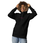 Cyber Songstress Iconic Badge Unisex Hoodie The Groovalution