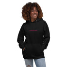 Cyber Songstress Iconic Badge Unisex Hoodie The Groovalution