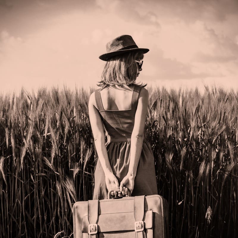 Editorial styling shot from a Casual Chic Boutique campaign